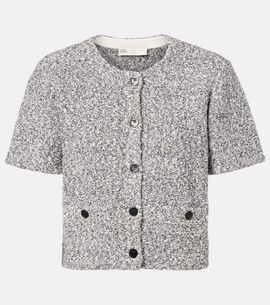 Tory Burch Tory Burch Cropped tweed top