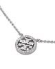Tory Burch Tory Burch Crystal Circle Logo Necklace, 16 - 2