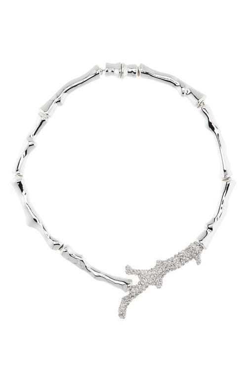 Tory Burch Tory Burch Crystal Coral Necklace