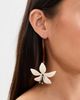 Tory Burch Tory Burch Curiosity Flower Earrings Tortoise One - 3