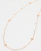 Tory Burch Tory Burch Delicate Moondance Pearl Necklace Tory Gold/Pearl One - 4