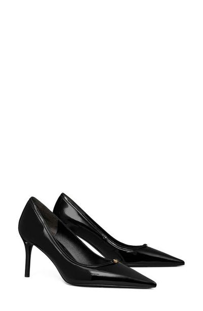 Tory Burch Tory Burch Double T Buckle Pointed Toe Pump