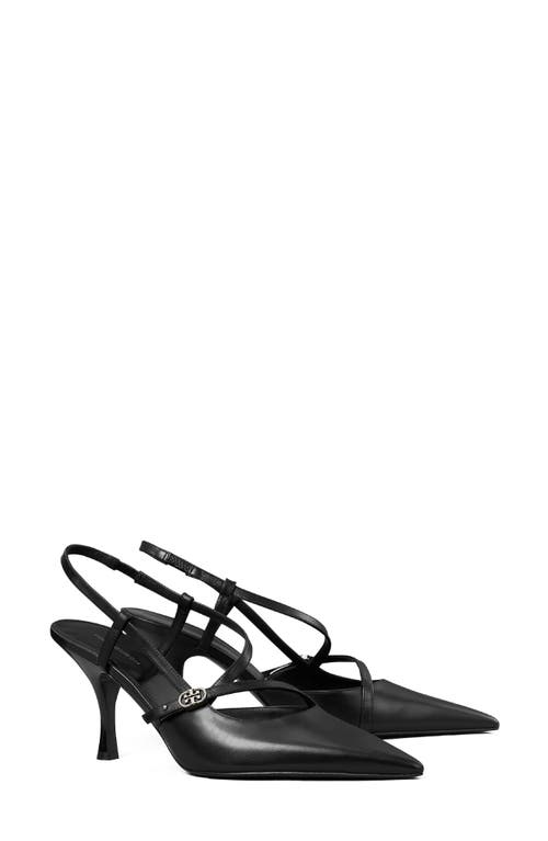Tory Burch Tory Burch Double T Buckle Strap Pump