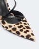 Tory Burch Tory Burch Double T calf hair slingback pumps - 6