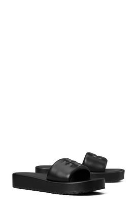 Tory Burch Tory Burch Double T Sport Platform Slide Sandal