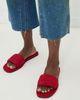 Tory Burch Tory Burch Double T Sport Slides Red Scuba - 3