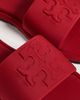 Tory Burch Tory Burch Double T Sport Slides Red Scuba - 6