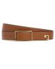 Tory Burch Tory Burch Eleanor Buckle Belt Aged Tan/Gold - 1
