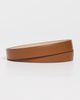 Tory Burch Tory Burch Eleanor Buckle Belt Aged Tan/Gold - 4