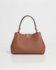 Tory Burch Tory Burch Eleanor Soft Mini Satchel Aged Tan One - 2