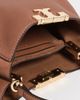 Tory Burch Tory Burch Eleanor Soft Mini Satchel Aged Tan One - 6