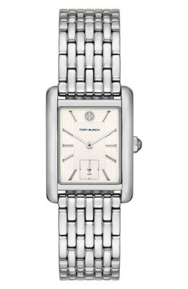 Tory Burch Tory Burch Eleanor Stainless Steel Bracelet Watch, 25mm x 34mm