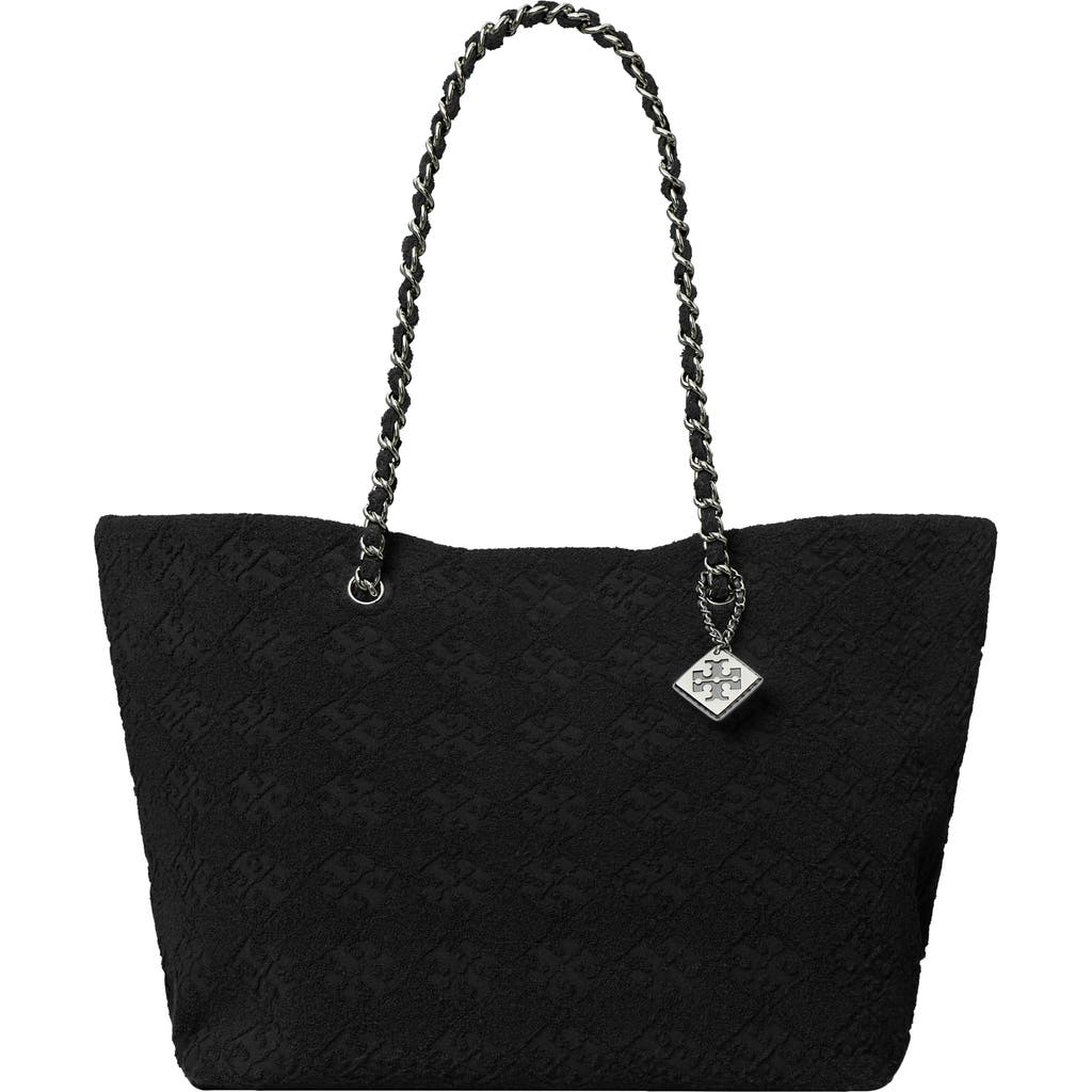 Tory Burch Tory Burch Ella Chain Terry Cloth Tote