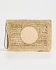 Tory Burch Tory Burch Ella Hand-Crocheted Pouch Natural One - 2