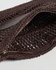 Tory Burch Tory Burch Ella Hand Crochet Pouch Dark Cocoa One - 6
