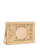 Tory Burch Tory Burch Ella Hand Crochet Straw Pouch - 3