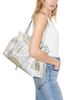 Tory Burch Tory Burch Ella Medium Printed Drawstring Tote Bag - 5