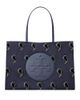 Tory Burch Tory Burch Ella Navy Pajama Print Polyester Tote Bag - 1