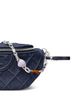 Tory Burch Tory Burch Fleming Charm Denim Belt Bag - 3