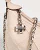 Tory Burch Tory Burch Fleming Distressed Pouchette Shoulder Bag Soft Pink One - 5