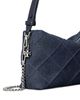 Tory Burch Tory Burch Fleming Large Diamond Quilted Denim Crossbody Bag - 4