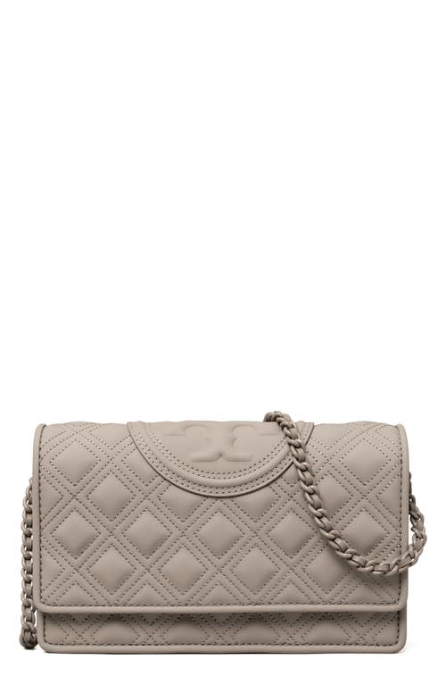 Tory Burch Tory Burch Fleming Matte Wallet on a Chain