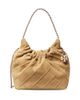 Tory Burch Tory Burch Fleming Mini Quilted Suede Crossbody Bag - 1