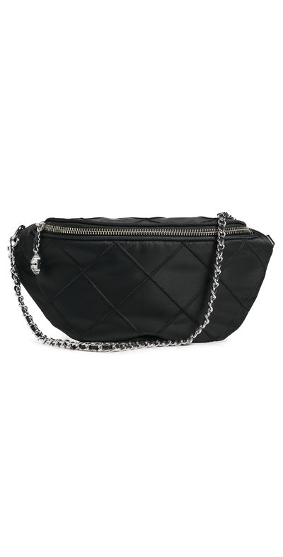 Tory Burch Tory Burch Fleming Nylon Belt Bag Black One