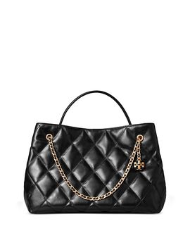 Tory Burch Tory Burch Fleming Quilted Leather Carryall