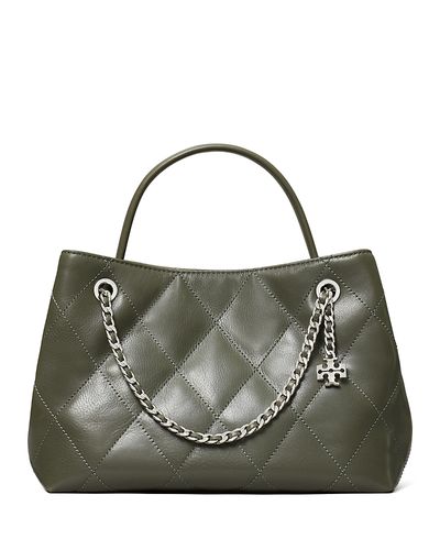 Tory Burch Tory Burch Fleming Quilted Leather Crossbody