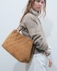 Tory Burch Tory Burch Fleming Quilted Suede Carryall Tote - 2