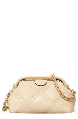 Tory Burch Tory Burch Fleming Small Frame Leather Crossbody Bag