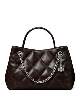 Tory Burch Tory Burch Fleming Small Quilted Leather Carryall