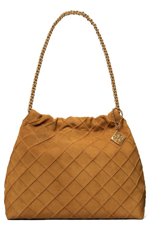 Tory Burch Tory Burch Fleming Soft Suede Hobo Bag