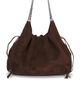 Tory Burch Tory Burch Fleming Suede Large Tote Bag - 1