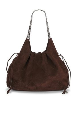Tory Burch Tory Burch Fleming Suede Large Tote Bag