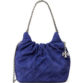 Tory Burch Tory Burch Fleming Suede Mini Hobo