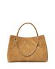 Tory Burch Tory Burch Fleming Suede Small Quilted Crossbody - 4
