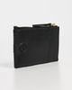 Tory Burch Tory Burch Fleming Zip Card Case Black One - 2