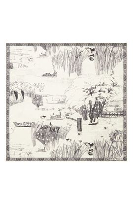 Tory Burch Tory Burch Forest Silk Neckerchief