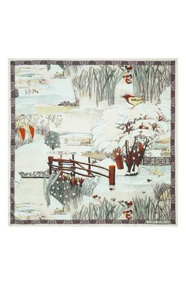 Tory Burch Tory Burch Forest Silk Square Scarf