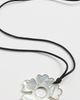 Tory Burch Tory Burch Forget Me Not Cord Necklace Light Silver/Ivory One - 2