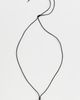 Tory Burch Tory Burch Forget Me Not Cord Necklace Light Silver/Ivory One - 5