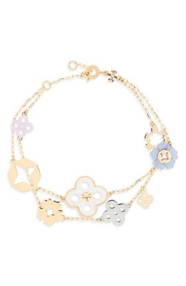Tory Burch Tory Burch Forget Me Not Layer Charm Bracelet