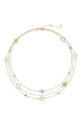 Tory Burch Tory Burch Forget Me Not Multi-Strand Necklace