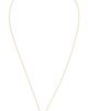 Tory Burch Tory Burch Gemini Link Pendant Necklace Light Brass/Blue One - 1