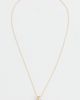 Tory Burch Tory Burch Gemini Link Pendant Necklace Light Brass/Blue One - 4