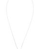 Tory Burch Tory Burch Gemini Link Pendant Necklace Light Silver/Green One - 1