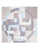 Tory Burch Tory Burch Geo Color Block Silk Square Scarf - 2
