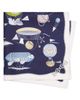 Tory Burch Tory Burch Hot Air Balloon Silk Neckerchief - 1